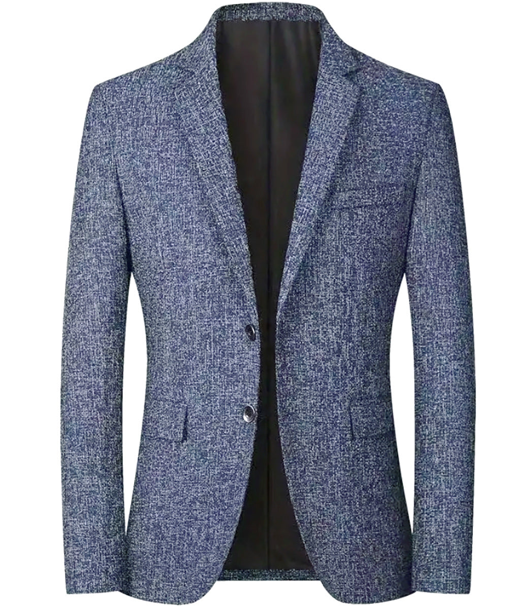 Herren moderner und eleganter Blazer aus Strukturstoff Berg-Feldt