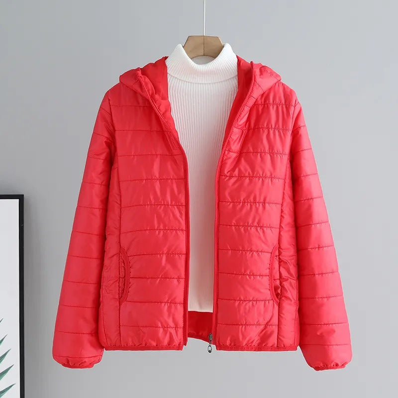 Veste de transition matelassée pour femmes avec poches pratiques et capuche Berg-Feldt