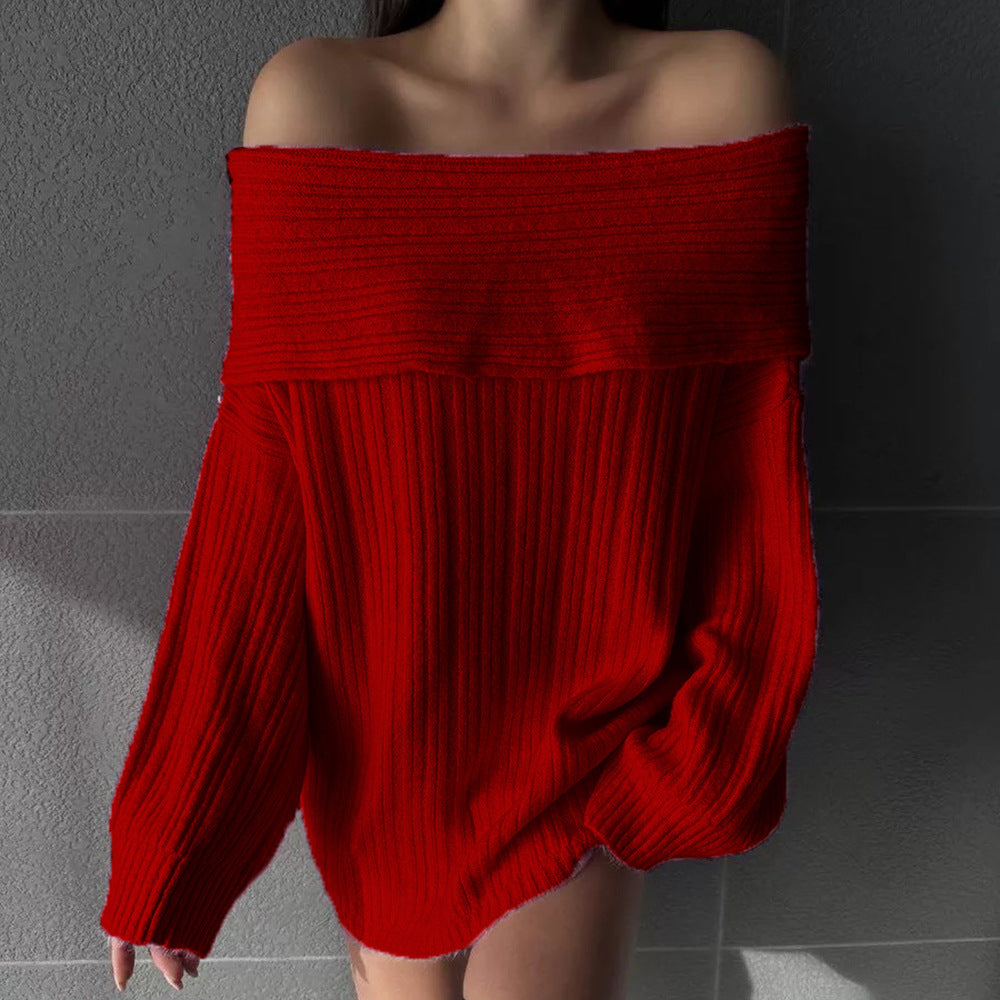 Damen Oversized Strickpullover Berg-Feldt