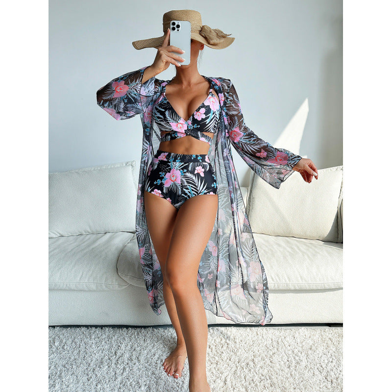 Bikini et kimono transparent pour femme de berg-feldt
