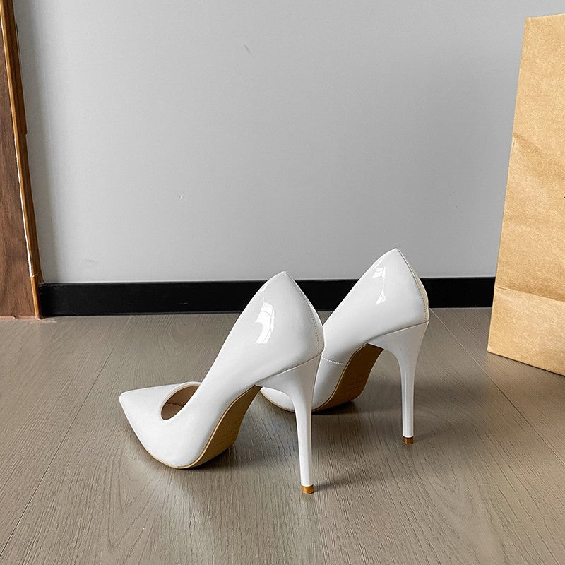 Elegante Damen High Heels mit Spitze und schlanker Silhouette von berg-feldt