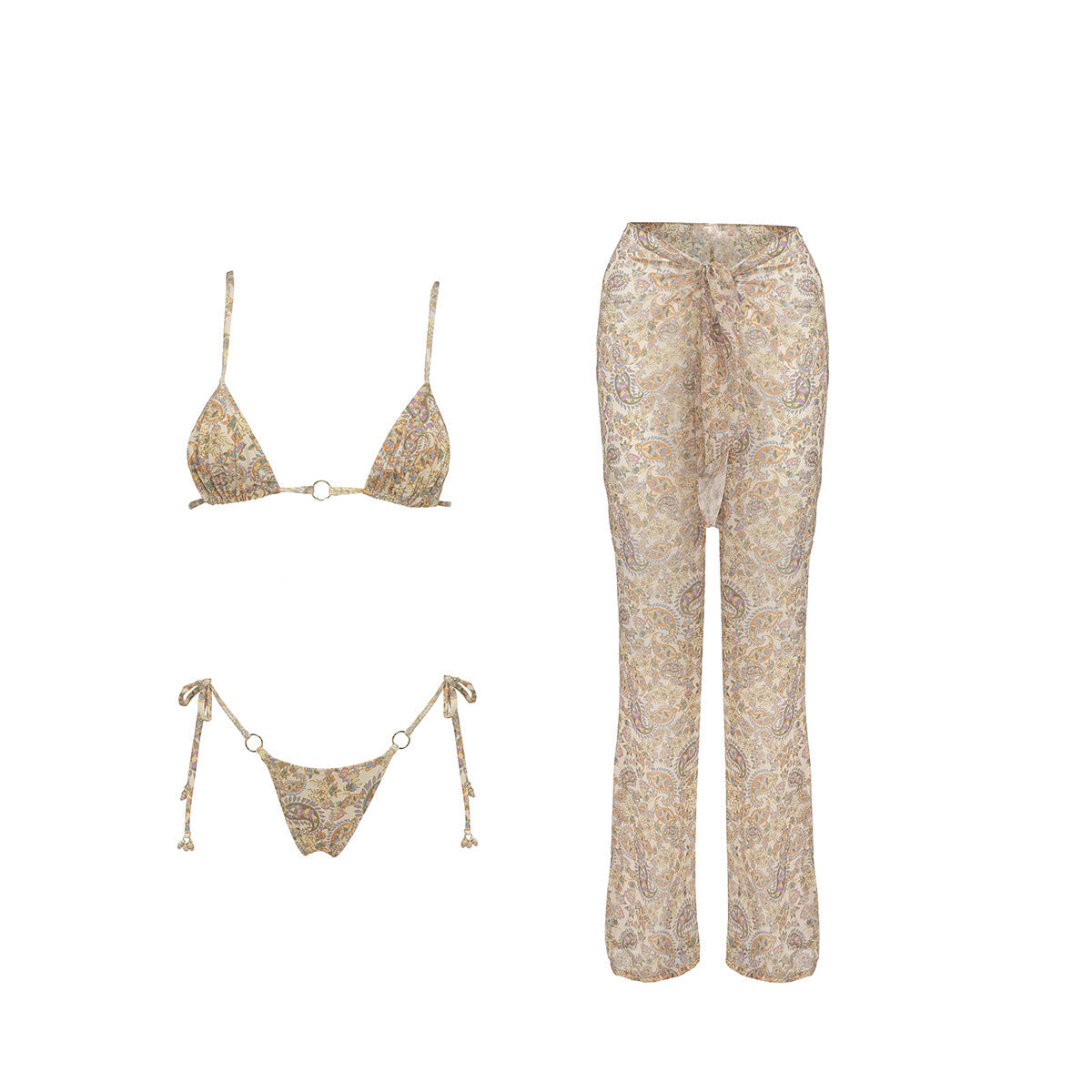 Ensemble bikini et paréo pour femme by berg-feldt