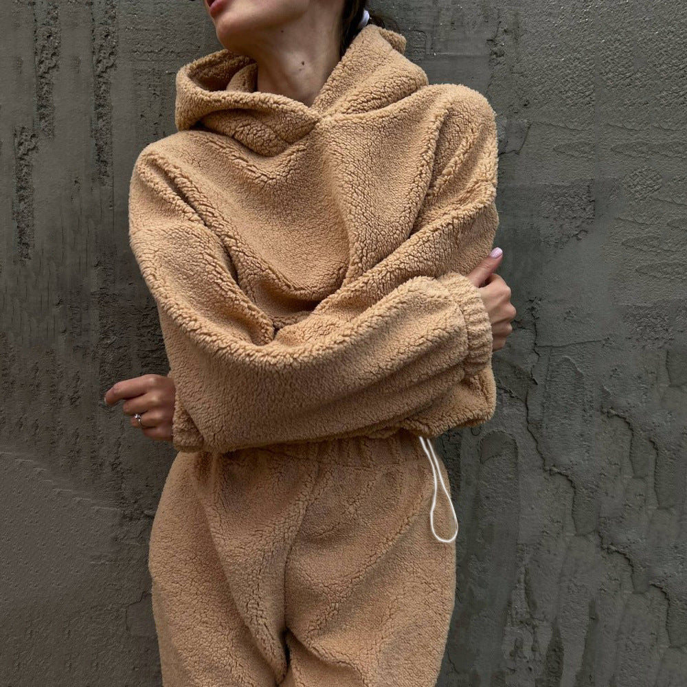 Combinaison polaire confortable pour femme avec taille élastique et capuche Berg-Feldt