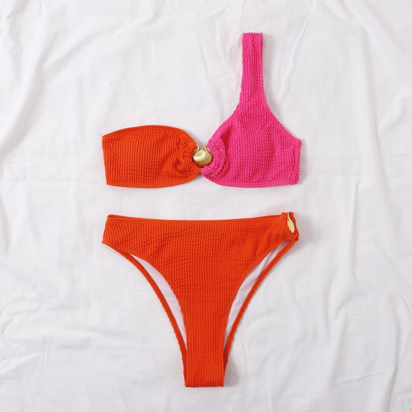 Maillot de bain une pièce texturé Berg-Feldt pour femme