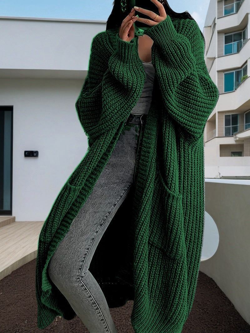 Cardigan tricoté ample pour femme avec grandes poches Berg-Feldt