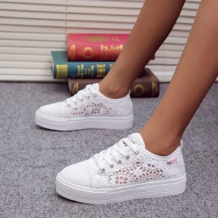 Damen-Sneakers sportifs avec design en dentelle respirante Berg-Feldt