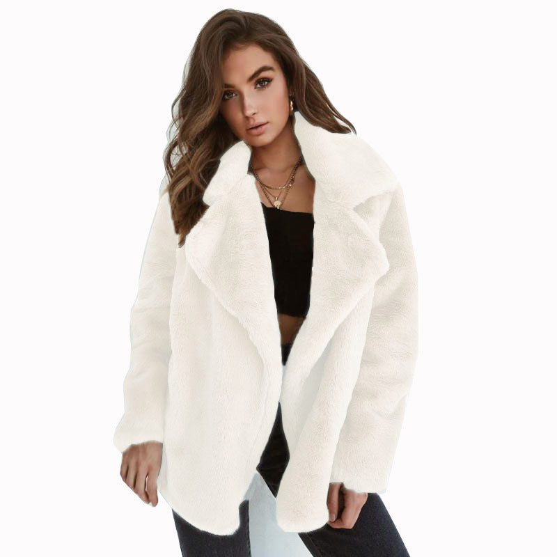 Veste douillette pour femme avec revers élégant Berg-Feldt