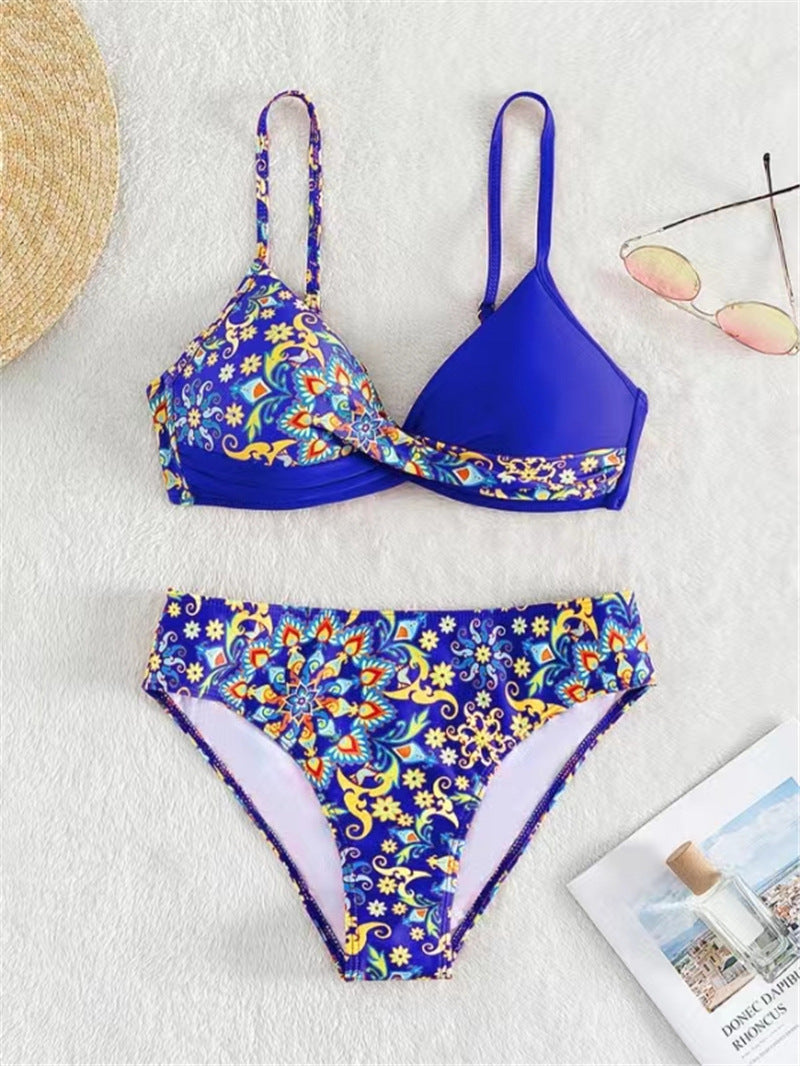 Haut et bas de bikini coloré pour femme de berg-feldt