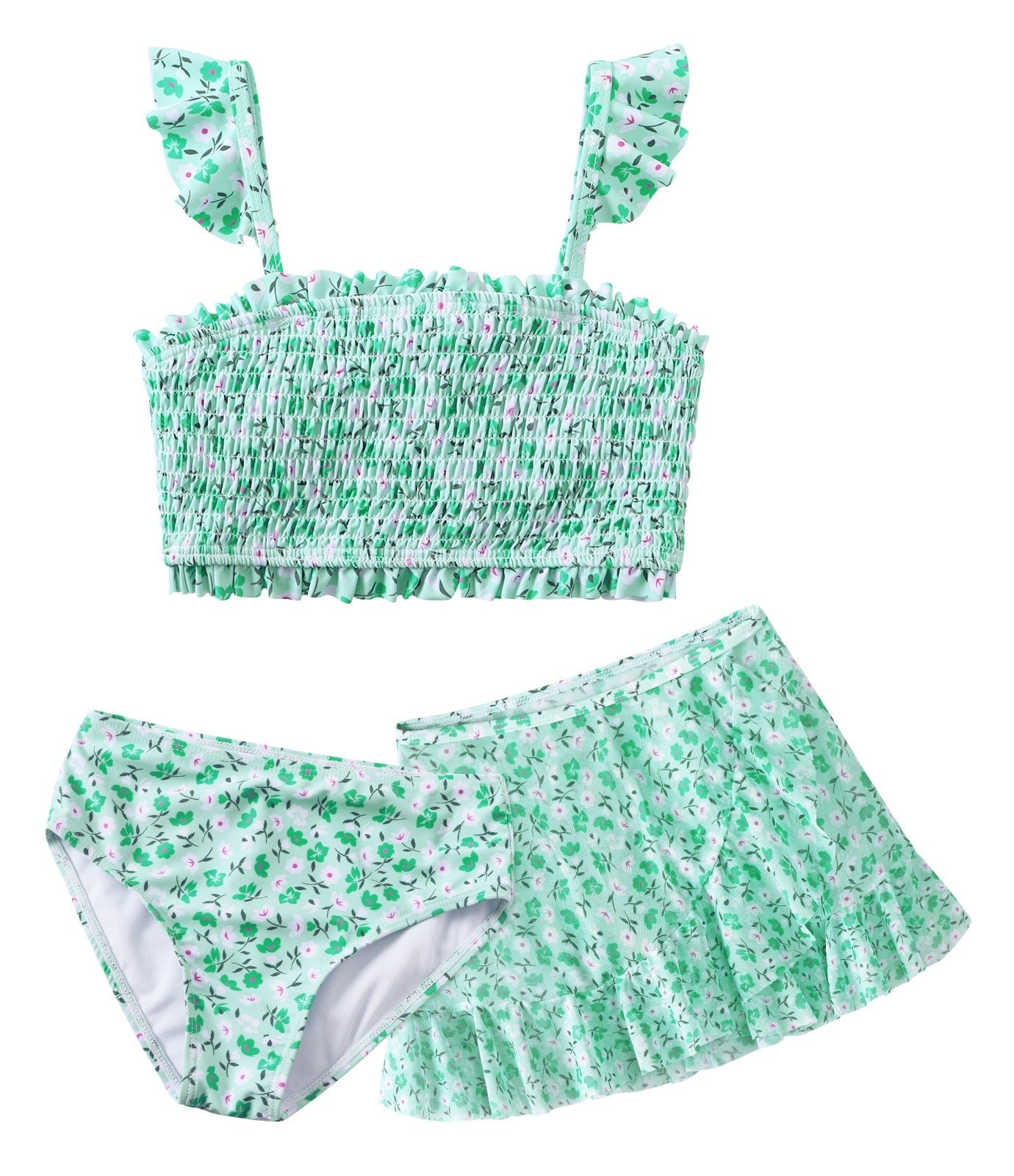 Bikini avec jupe flottante et look volant romantique de berg-feldt