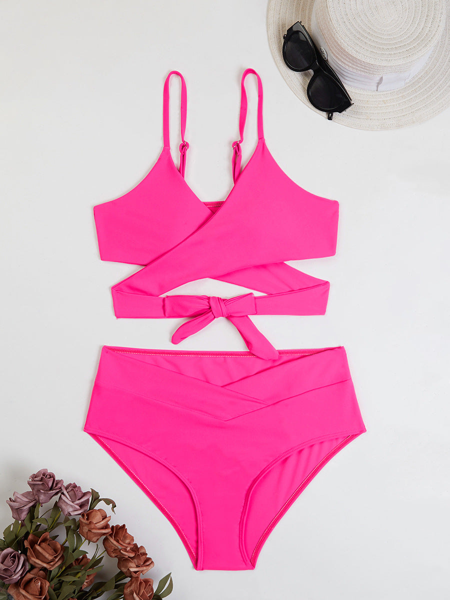 Maillot de bain deux pièces taille haute pour femme de berg-feldt