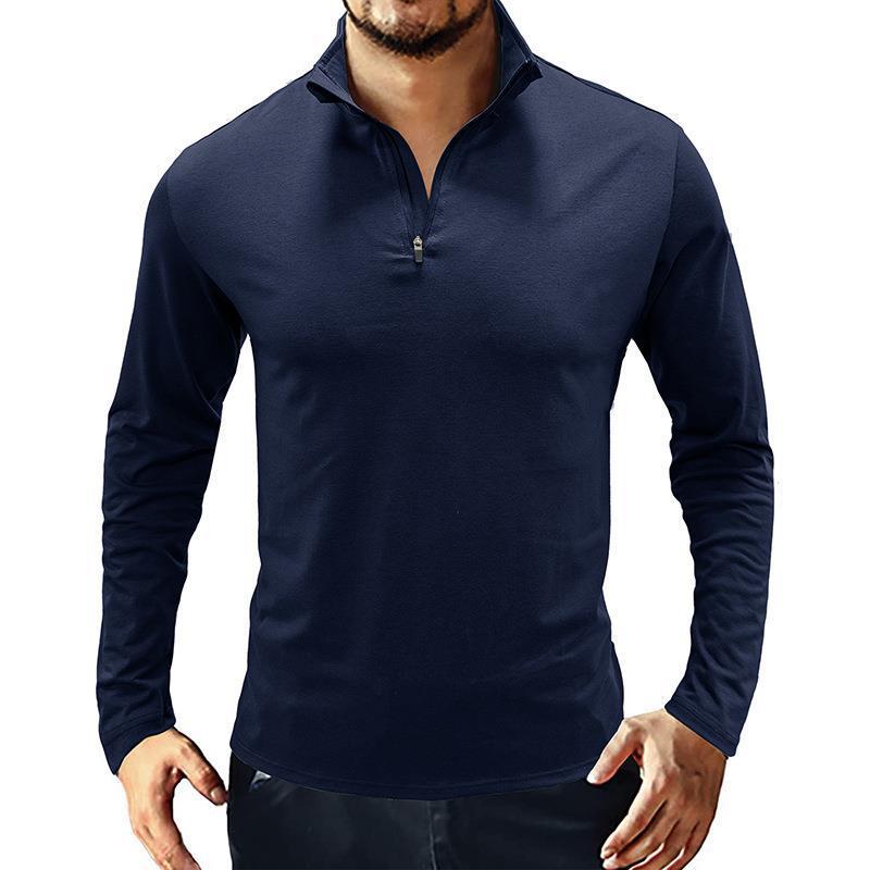 Herren Stehkragen Pullover Berg-Feldt