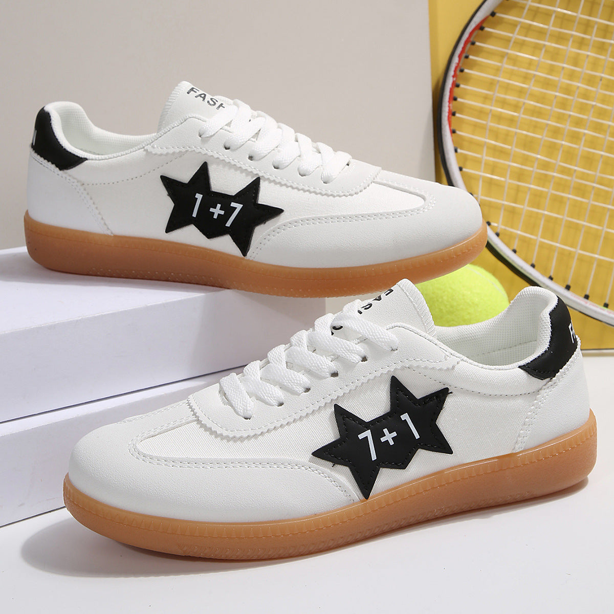 Baskets sportifs pour femmes avec motif étoile tendance de berg-feldt