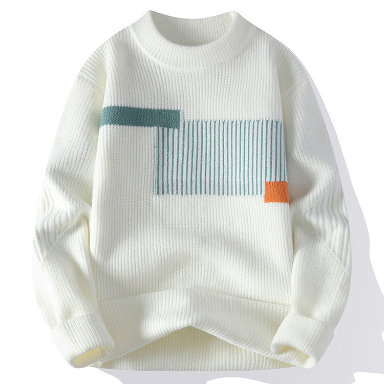 Pull en maille moderne pour femme à motif géométrique Berg-Feldt