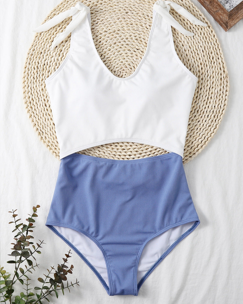 Ensemble bikini femme deux pièces avec haut ajustable et taille haute berg-feldt