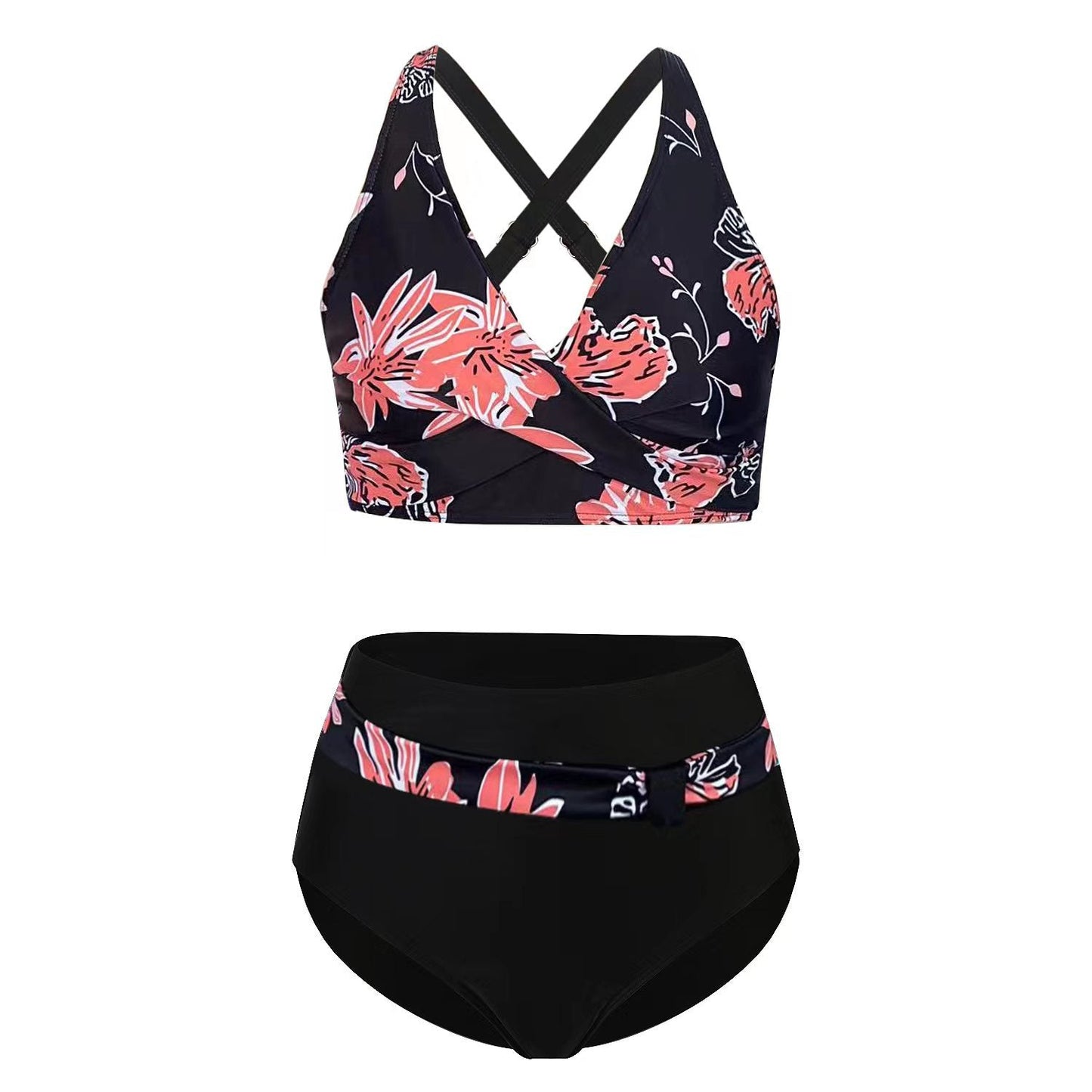 Sport-Bikini-Set für Damen, hochgeschnitten, berg-feldt
