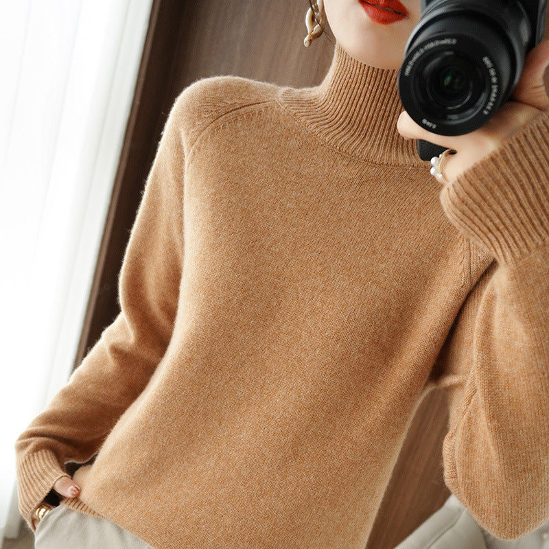 Berg-Feldt | Modischer Rollkragen-Strickpullover