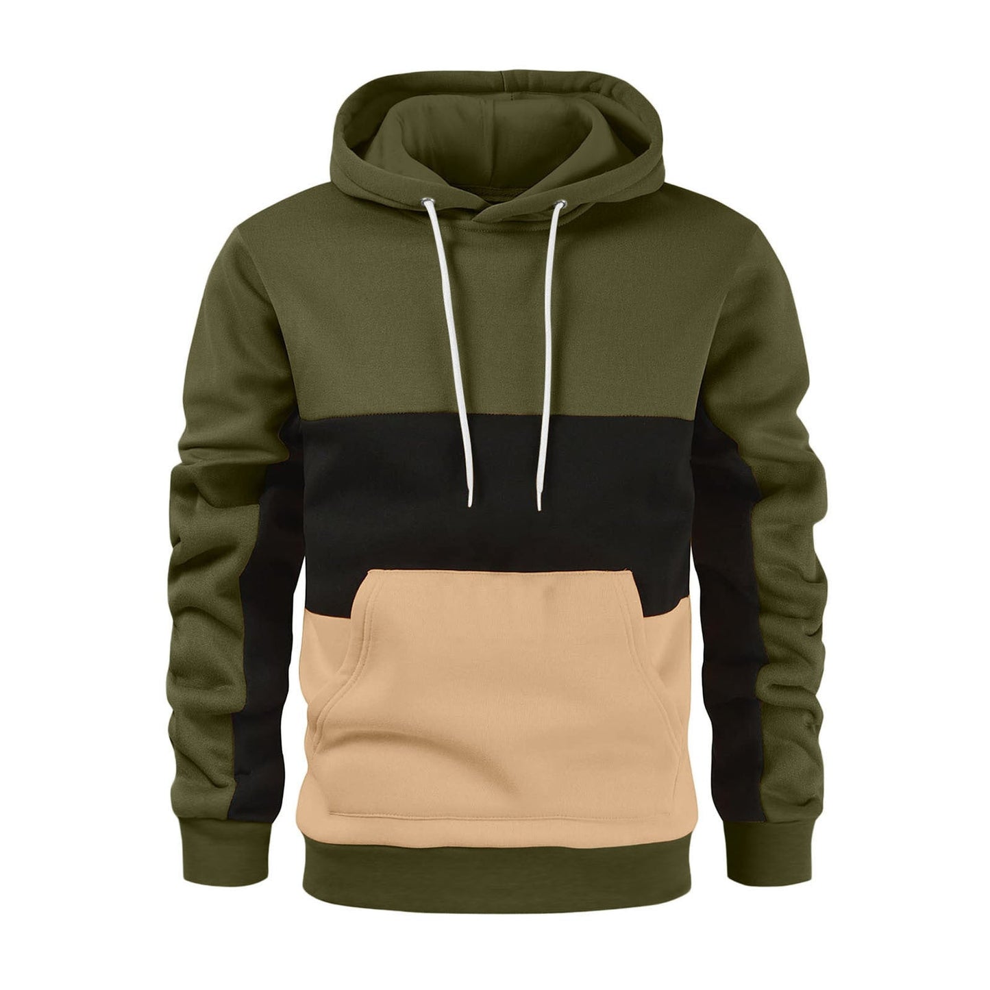 Herren Kapuzenpullover mit modischem Farbblockdesign Berg-Feldt