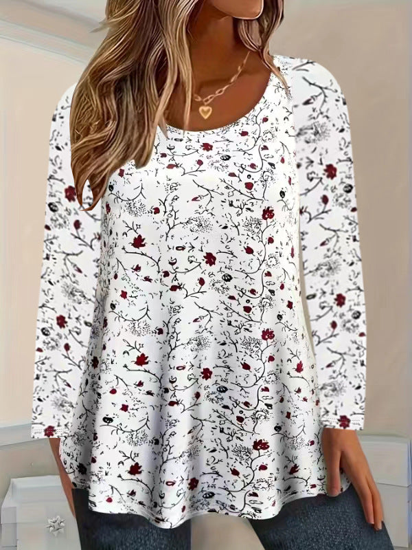 Chemisier femme à motifs floraux et coupe décontractée Berg-Feldt