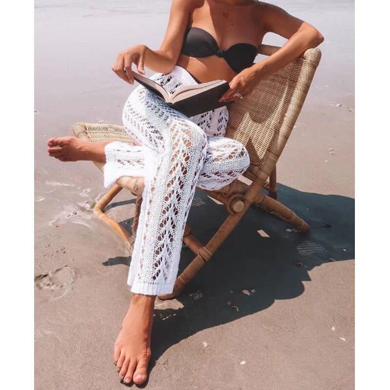 Pantalon de plage élégant en crochet pour femmes par berg-feldt