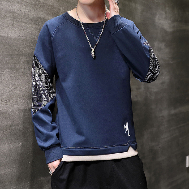 Herren modisches Sweatshirt mit einzigartigen Druckdetails Berg-Feldt