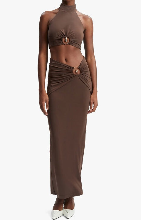 Modern Cutout Two-Piece Dress by berg-feldt for Women