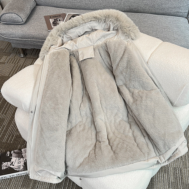 Damen Parka d'hiver tendance avec doublure douillette et poches pratiques Berg-Feldt