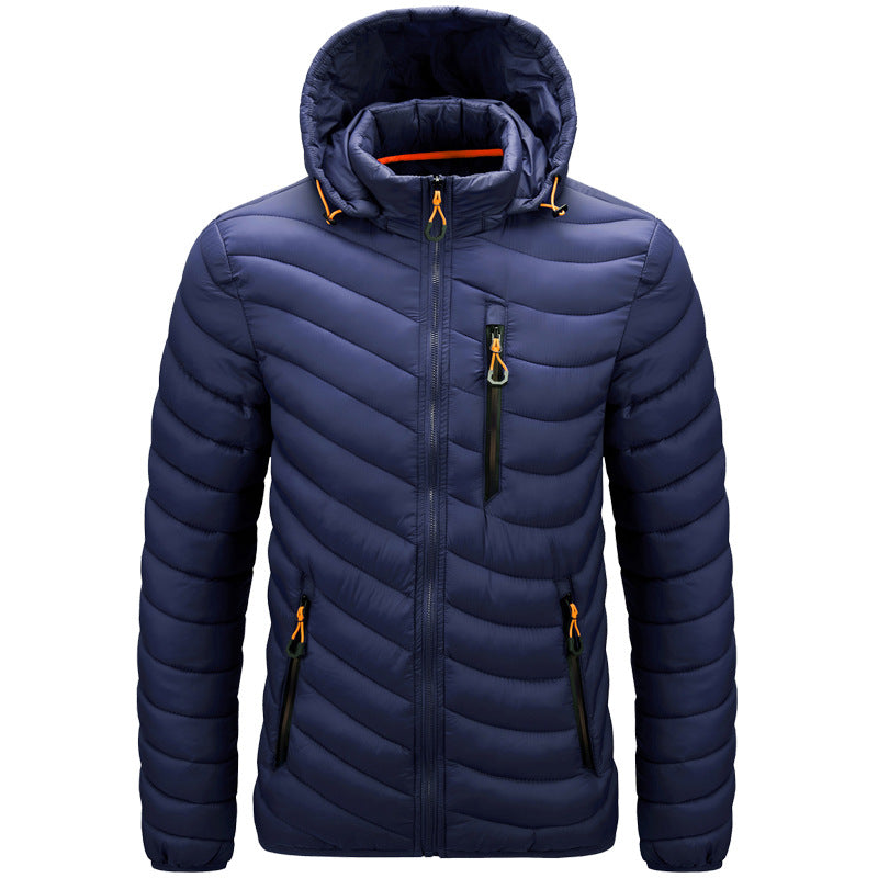 Berg-Feldt | Herren-Steppjacke mit Kapuze - Sverre