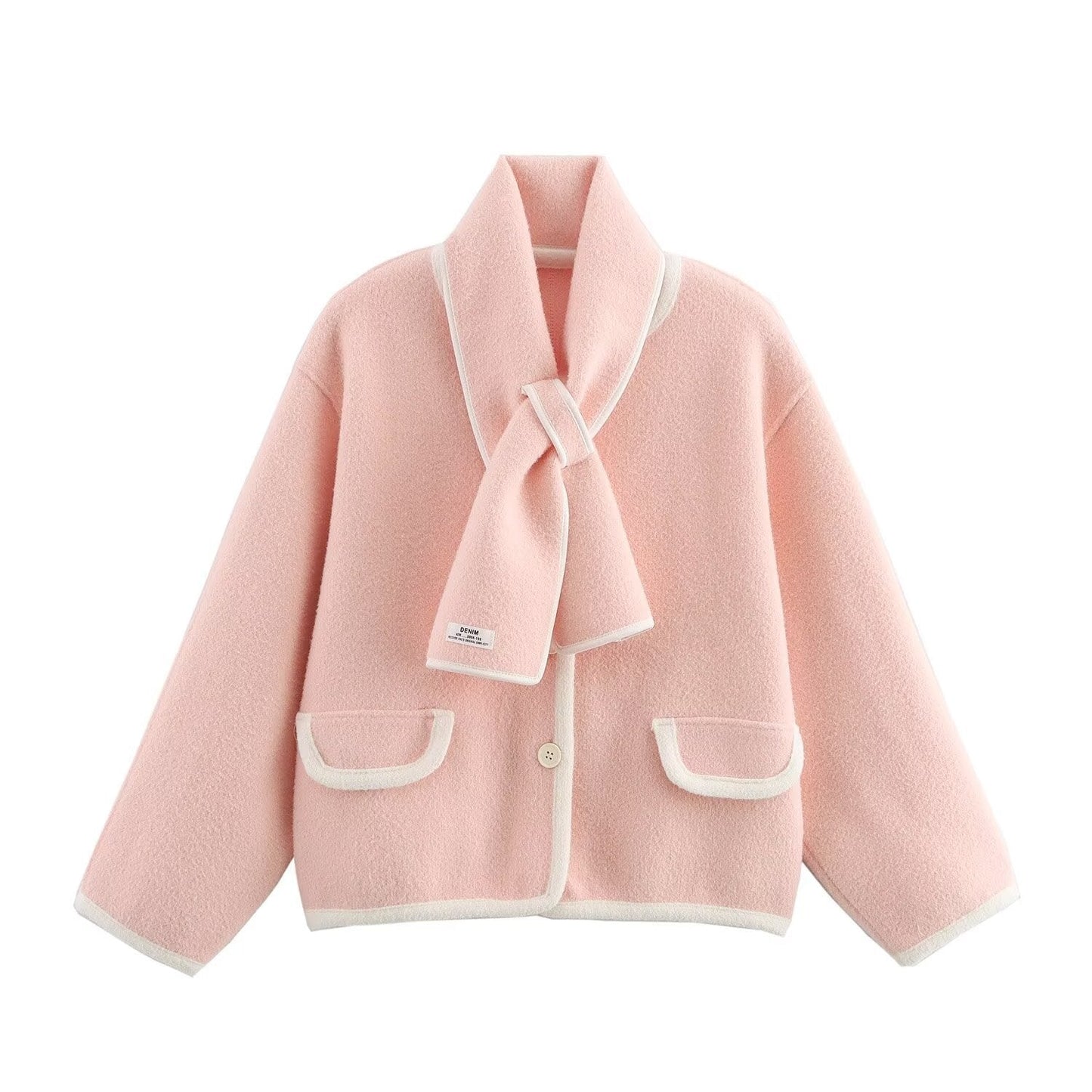 Gilet à capuche asymétrique pour femme de berg-feldt