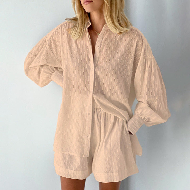 Ensemble décontracté haut et short coupe ample Berg-Feldt pour femme