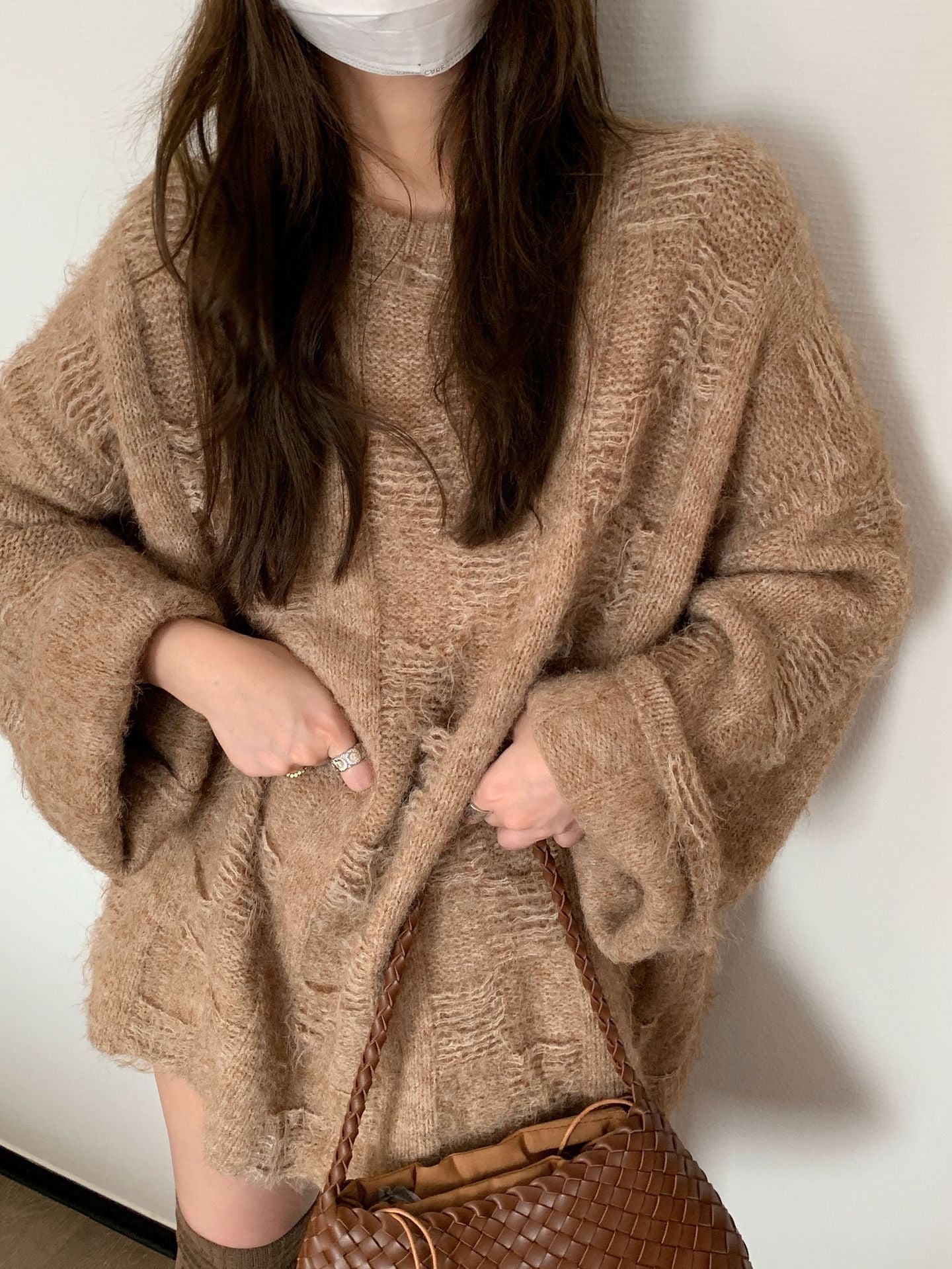 Damen Oversized Strickpullover im lässigen Pullover-Stil Berg-Feldt