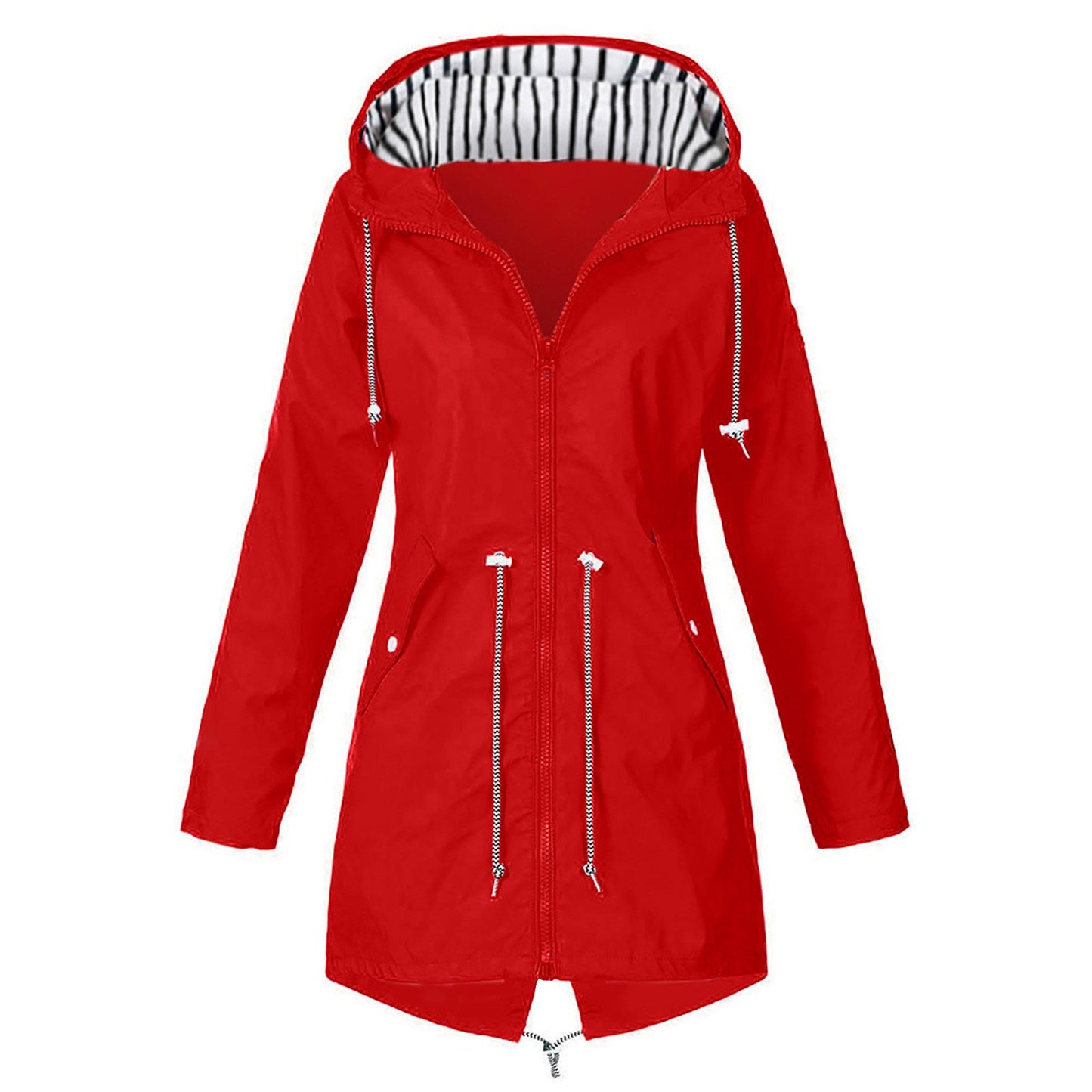 Veste décontractée déperlante pour femme avec capuche réglable et poches fonctionnelles Berg-Feldt