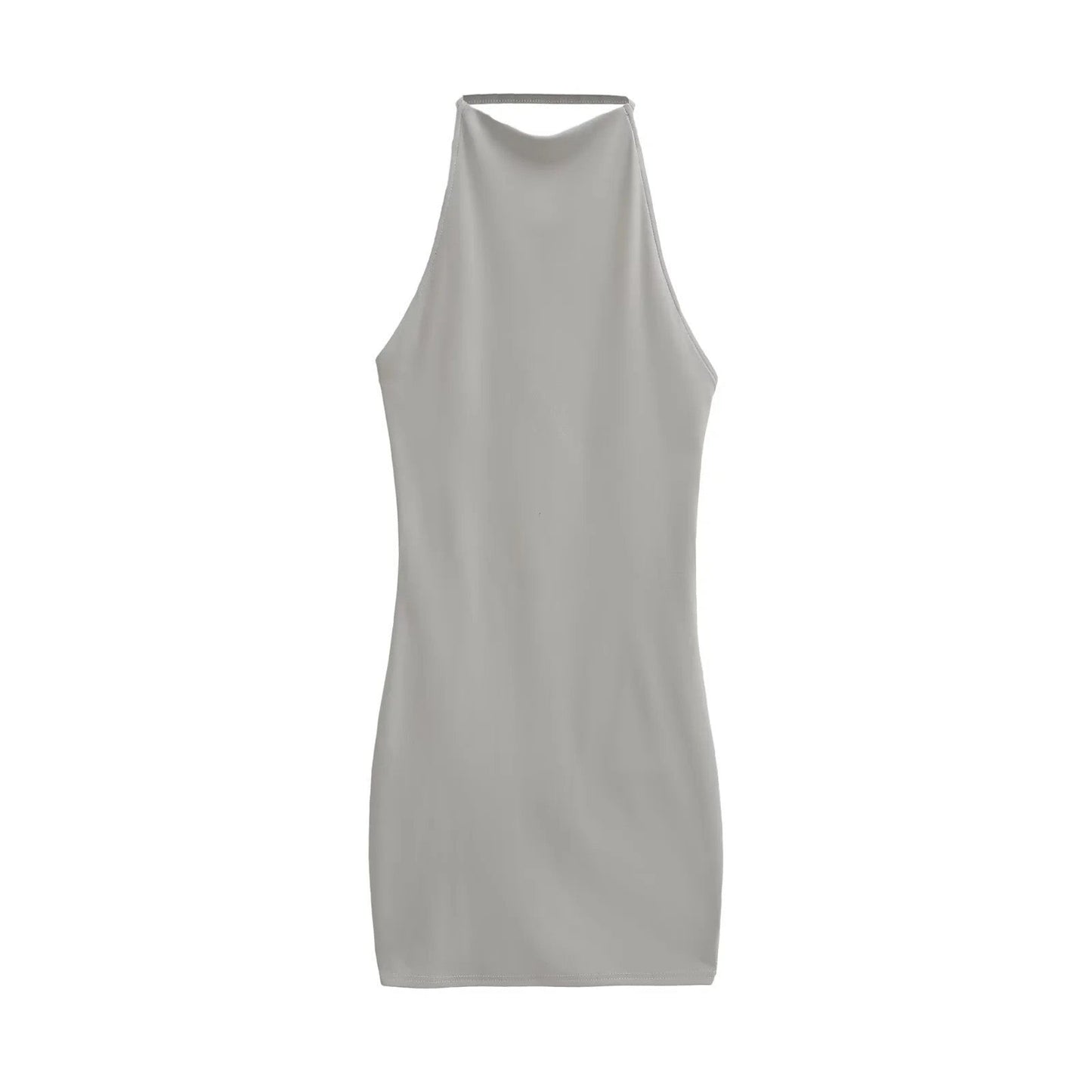 Mini-robe moulante à col montant Berg-Feldt pour femme