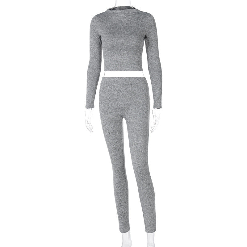 Ensemble Sportif Femme : Top Manches Longues & Legging Taille Haute (berg-feldt)