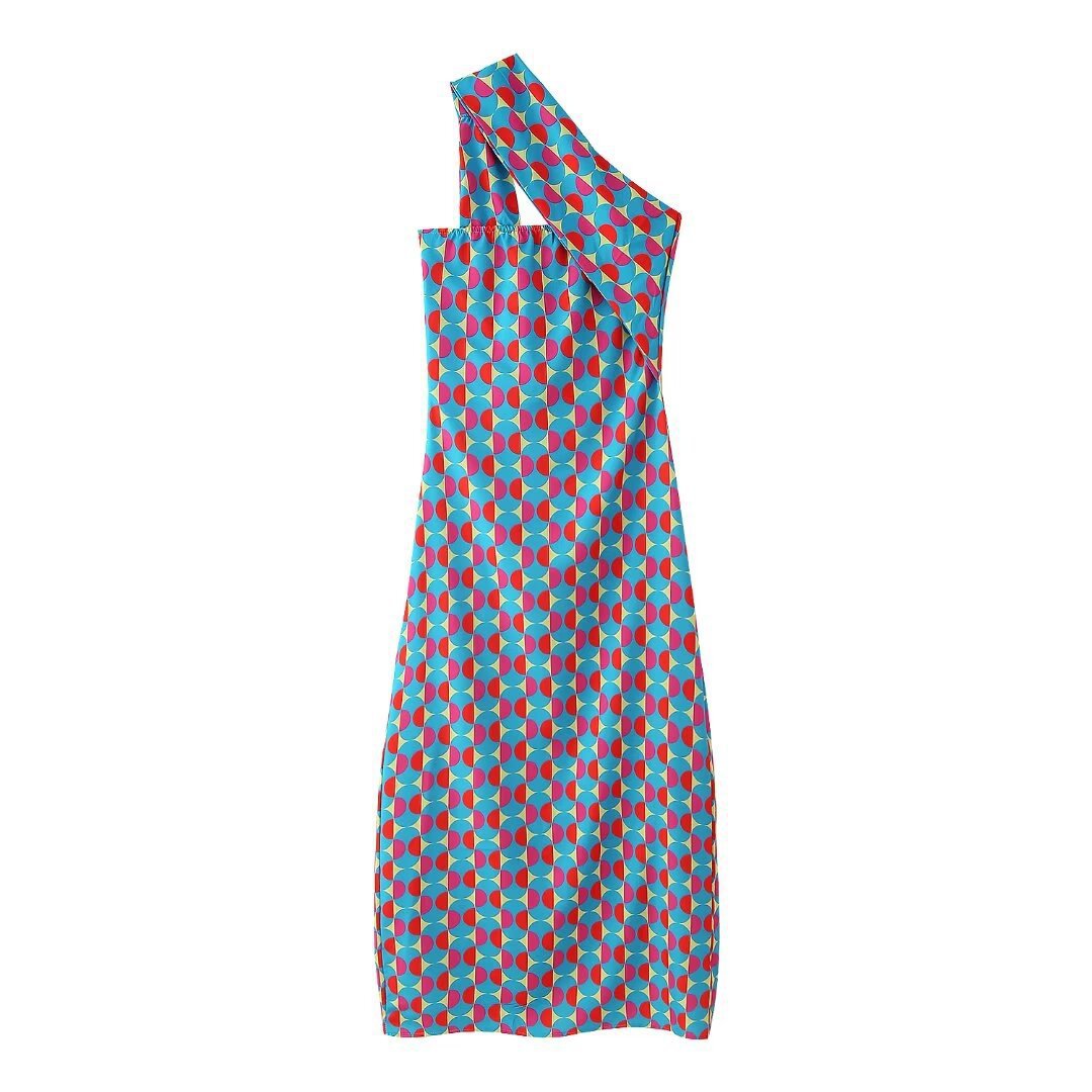 Robe longue asymétrique Unikat Berg-Feldt pour femme
