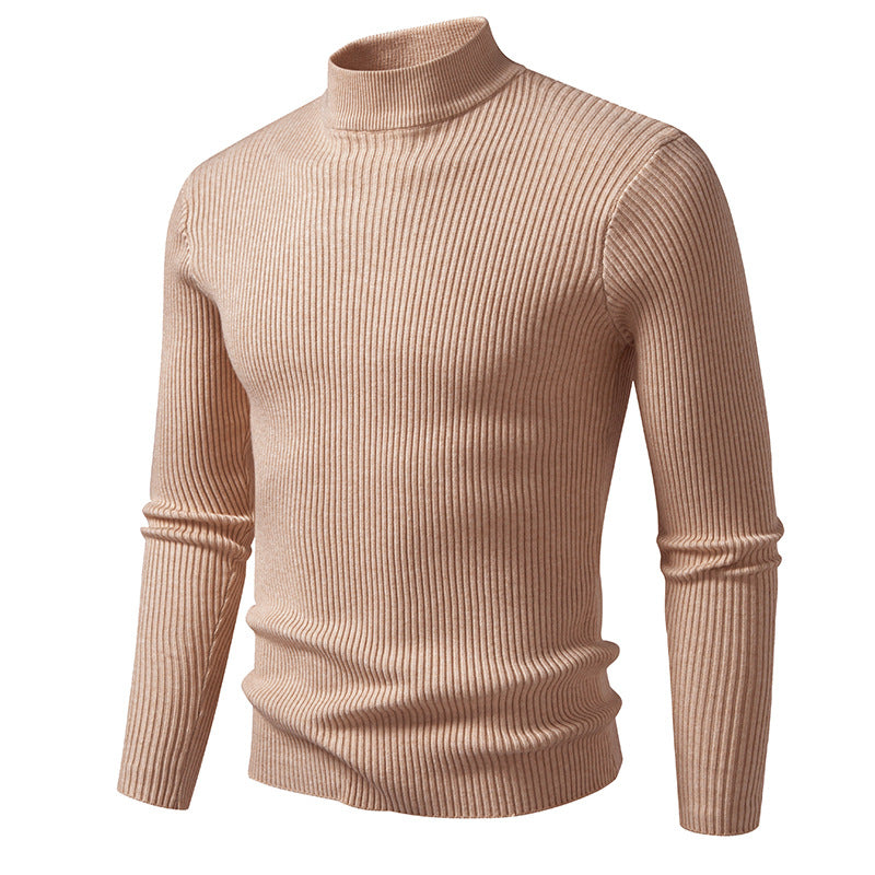 Herren Hochwertiger Rollkragenpullover aus Rippenstrick Berg-Feldt