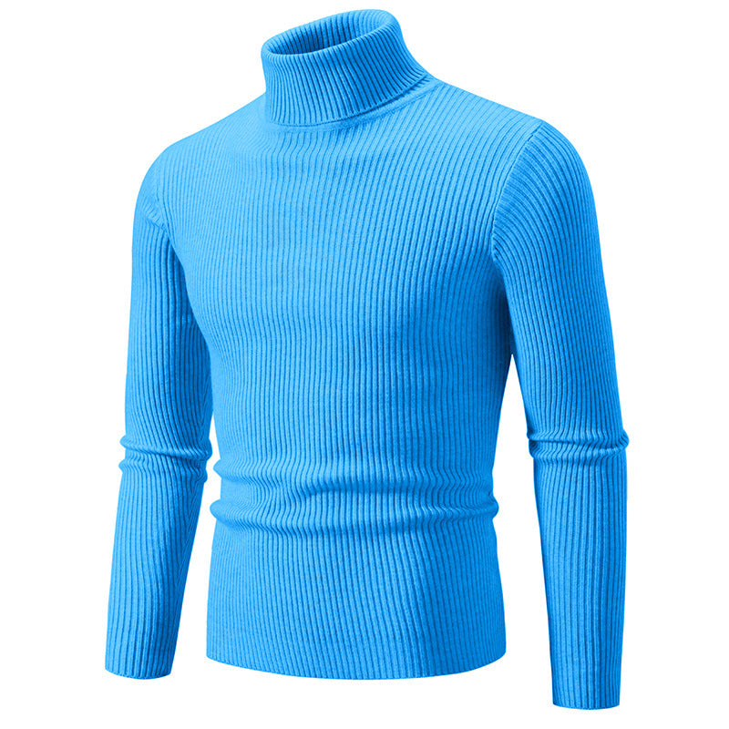 Herren feiner Rollkragenpullover aus langlebigem Strickmaterial Berg-Feldt