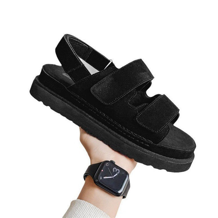 Bequeme Damen-Sandalen mit Klettverschluss von berg-feldt