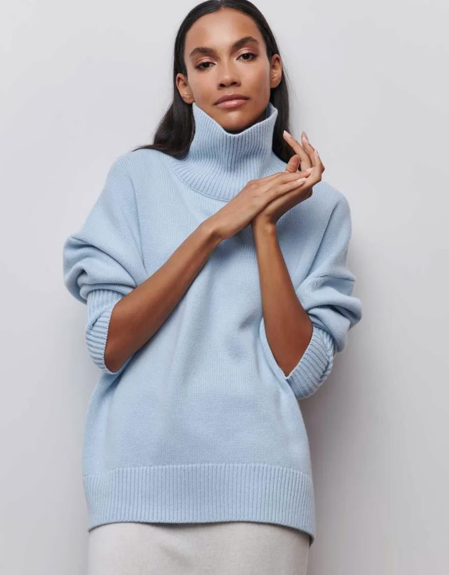 Pull col roulé douillet femme Berg-Feldt