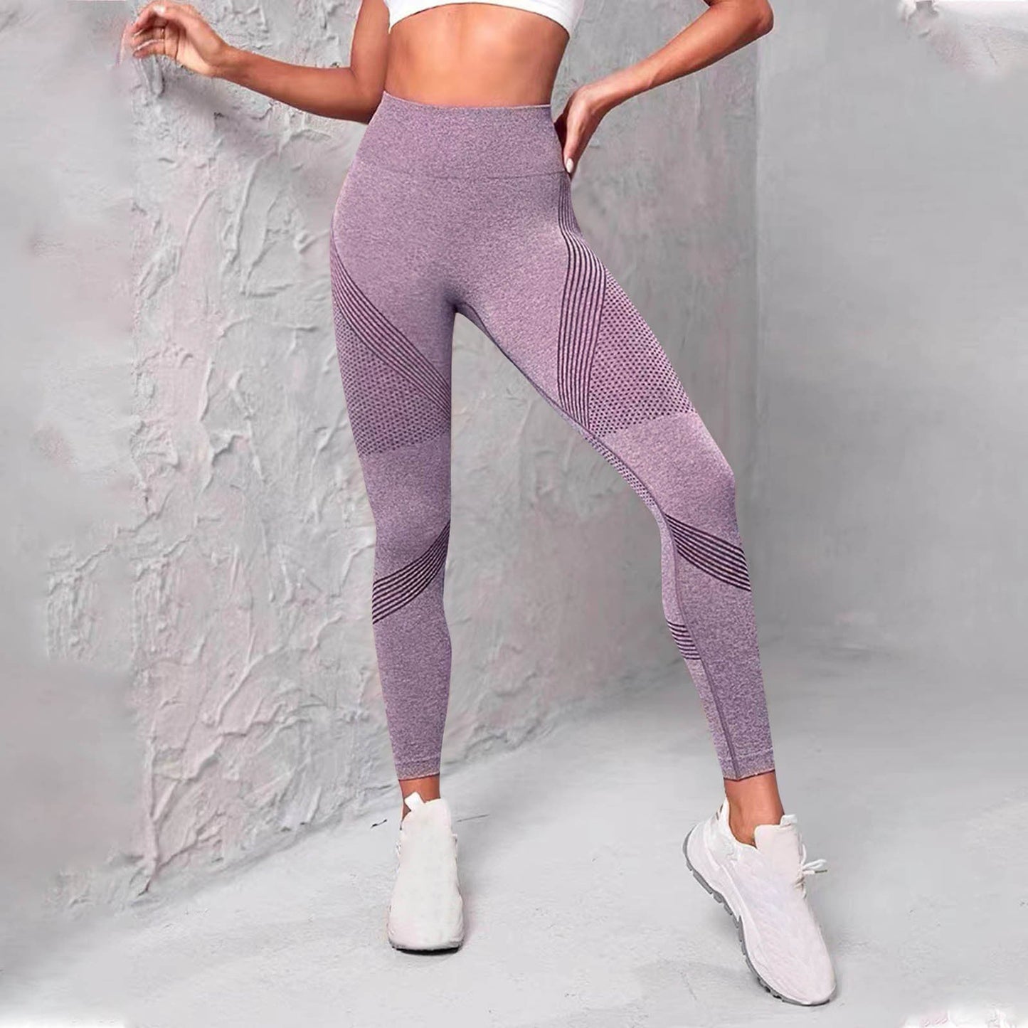 Collants de sport de haute qualité pour femmes avec empiècements en mesh respirant et design sans couture Berg-Feldt