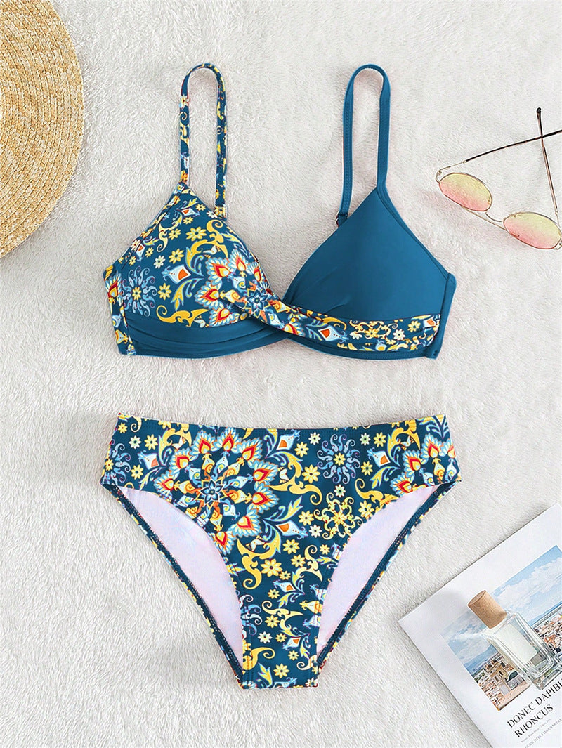 Haut et bas de bikini coloré pour femme de berg-feldt