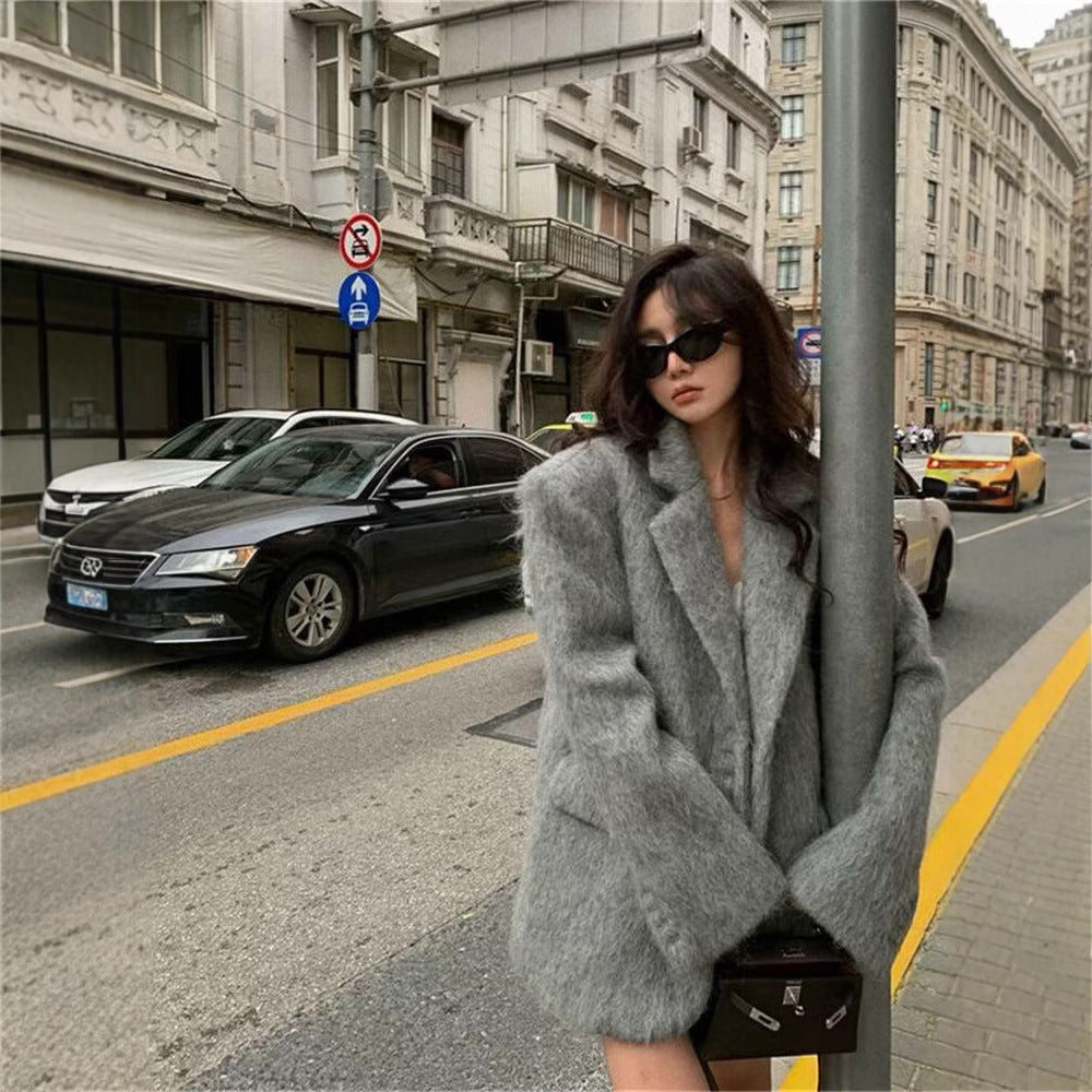 Women's Stylish Oversized Blazer with Luxurious Lining Berg-Feldt