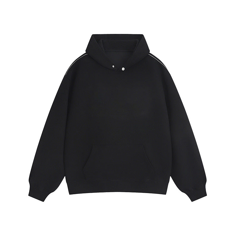 Sweat à capuche femme avec boutons pression pratiques et poche kangourou Berg-Feldt