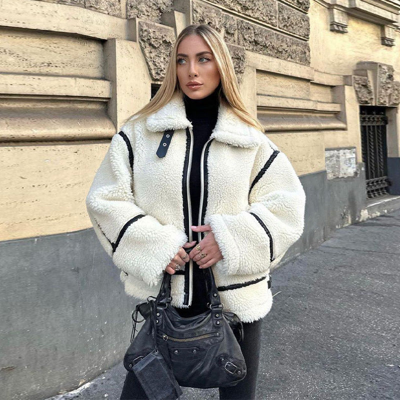 Damen Fleecejacke mit hohem Kragen Berg-Feldt