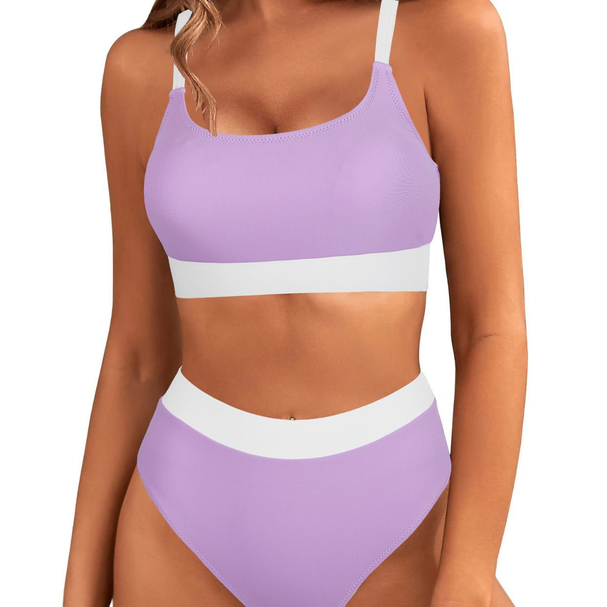 Ensemble de sport bikini pour femme, taille haute, berg-feldt 1750838379