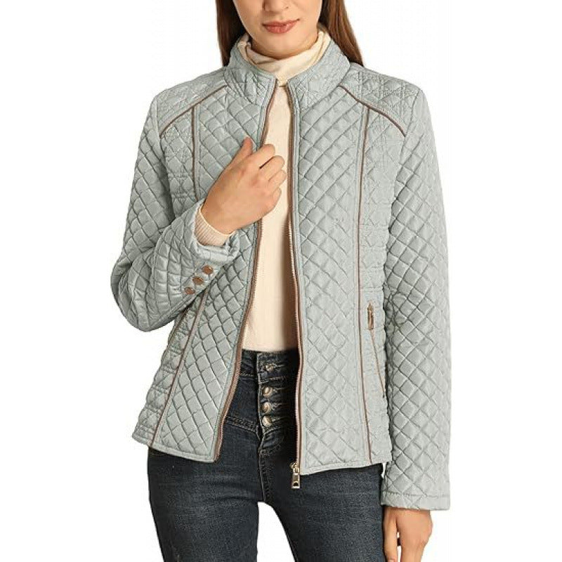 Veste de loisirs matelassée à col montant pour femmes Berg-Feldt