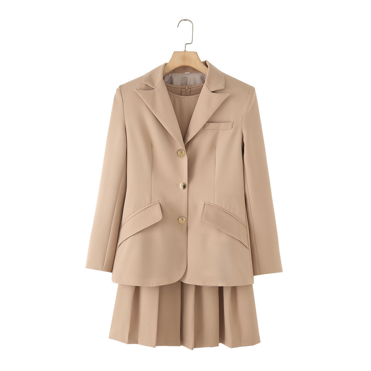 Ensemble blazer et jupe plissée femme Berg-Feldt