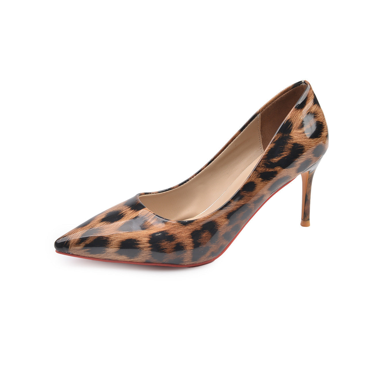 Chaussures à talons aiguilles avec bout pointu et imprimé animalier pour femmes, par Berg-Feldt