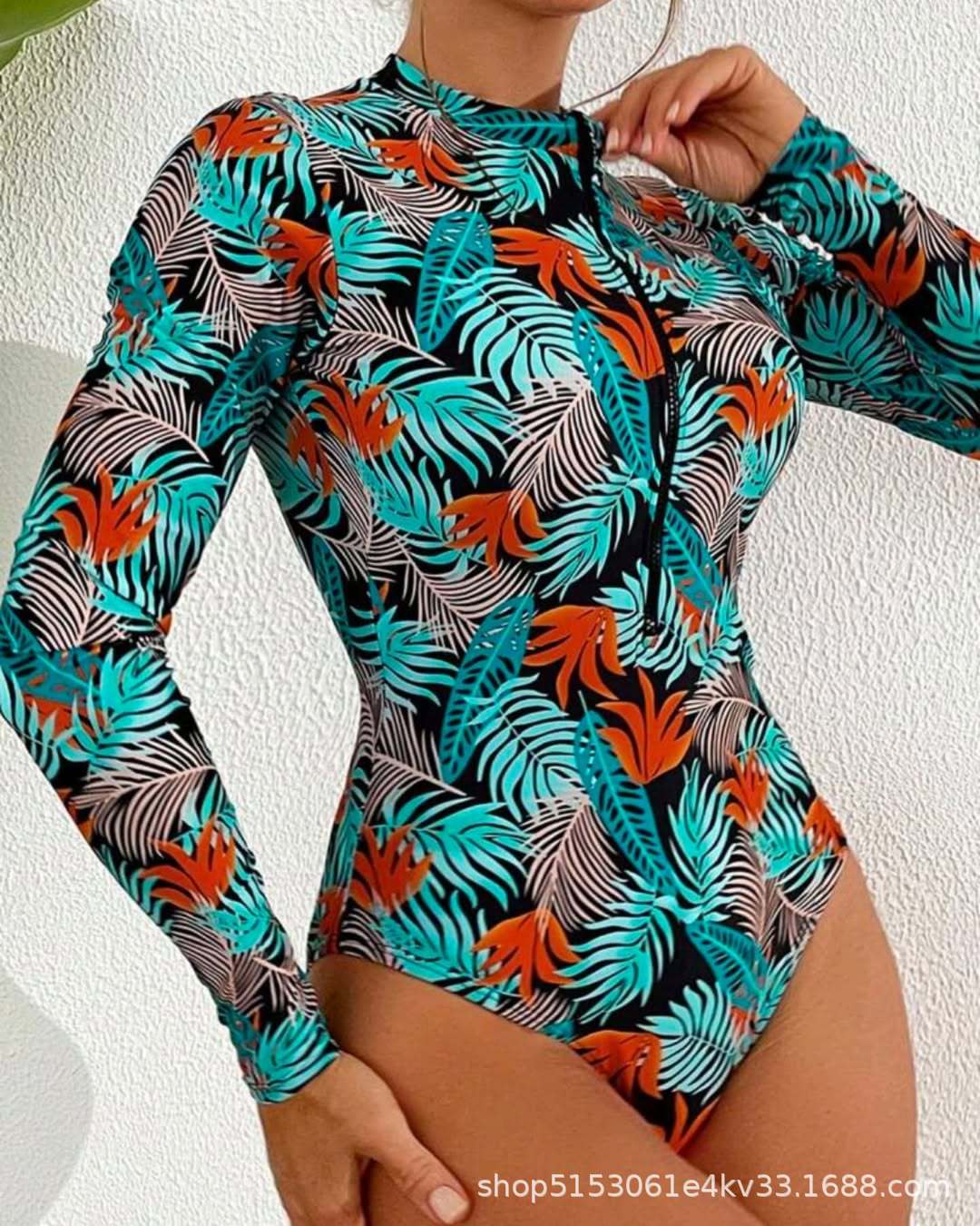Maillot de bain de performance pour femme à manches longues de berg-feldt