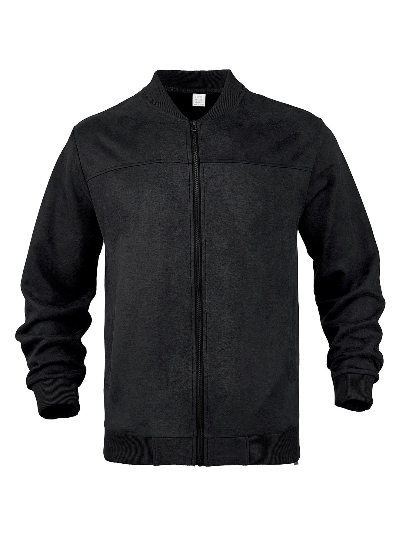 Herren moderne Bomberjacke mit bequemen Bündchen und Reißverschluss Berg-Feldt