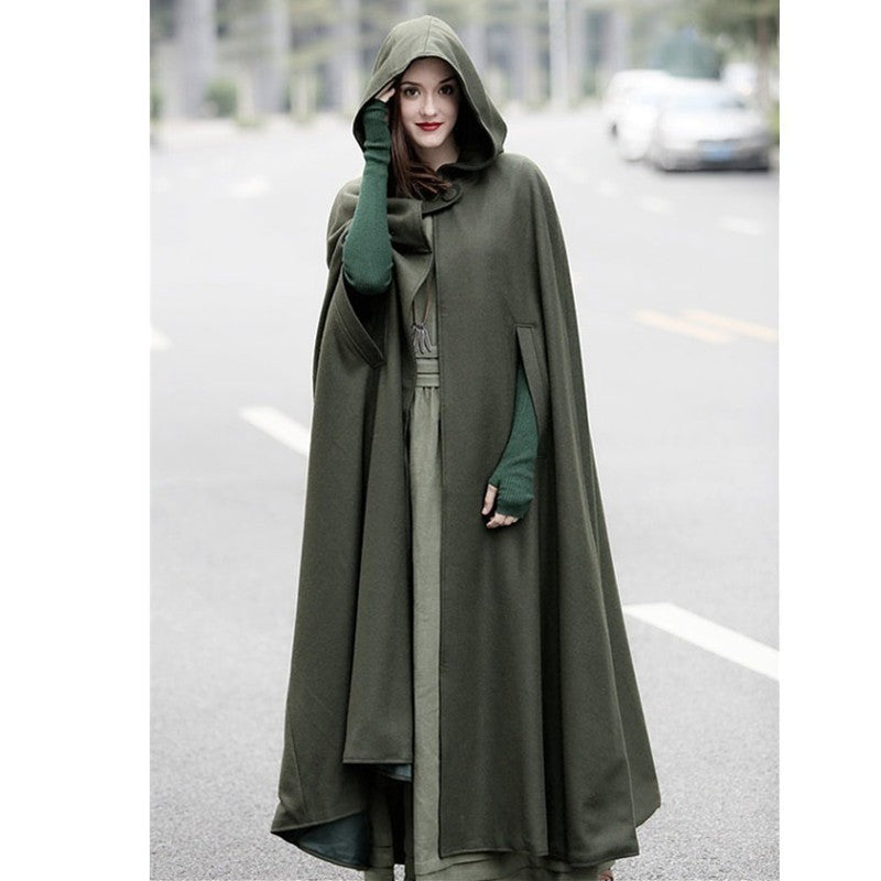 Cape à capuche pour femme à la coupe élégante Berg-Feldt